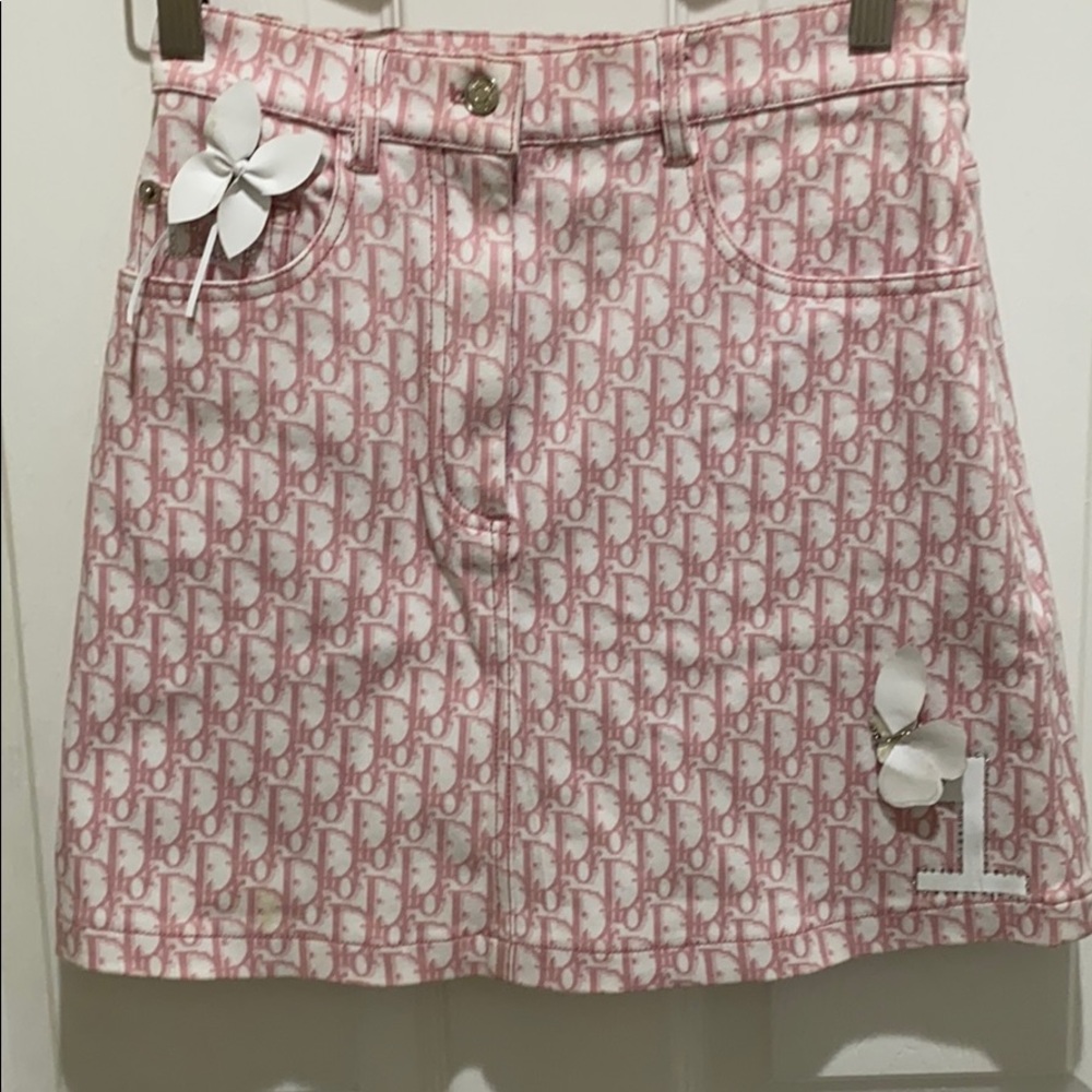 Spring 2004 Diorissimo Girly Mini Skirt